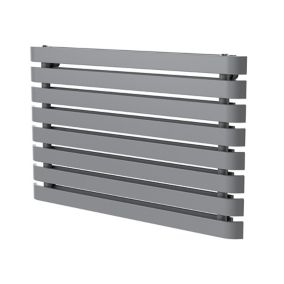 Radiateur eau chaude GoodHome Wilsona Horizontal Gris 900 W