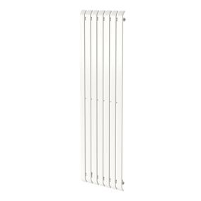 Radiateur eau chaude GoodHome Wilsona Vertical Blanc 1 045 W