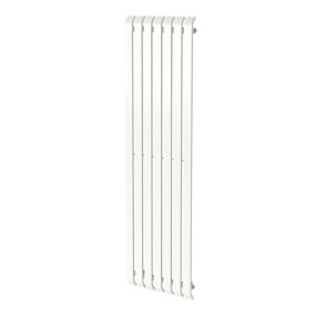 Radiateur eau chaude GoodHome Wilsona Vertical Blanc 1 045 W