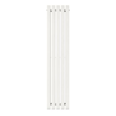 Radiateur eau chaude GoodHome Wilsona Vertical Blanc 1 120 W