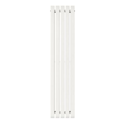 Radiateur eau chaude GoodHome Wilsona Vertical Blanc 1 120 W