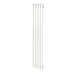 Radiateur eau chaude GoodHome Wilsona Vertical Blanc 746 W