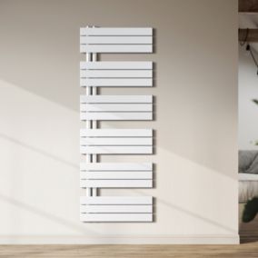 Radiateur à eau chaude SIRHONA Salle de bain Sèche-serviettes 1600x600x62mm - Vertical -Blanc