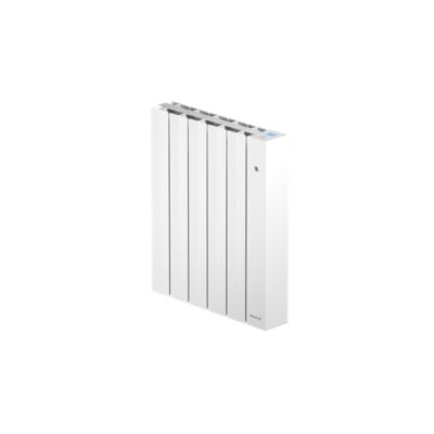 Radiateur électrique 1000W à inertie fluide blanc, Noirot Optiflo