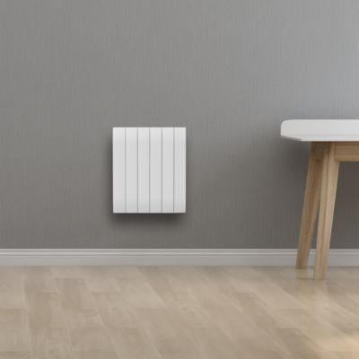 Radiateur électrique 1000W à inertie sèche cœur céramique, GoodHome Clovelly