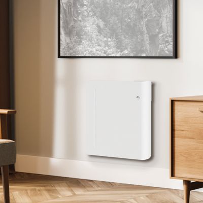 Radiateur électrique 1000W fonte + film blanc - Carrera Amara