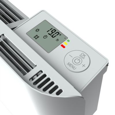Radiateur électrique 1000W fonte + film blanc - Carrera Amara