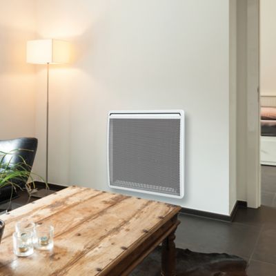 Radiateur électrique 1000W panneau rayonnant blanc, Kiruna