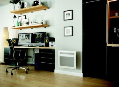 Radiateur électrique 1000W panneau rayonnant, Sauter Isarog