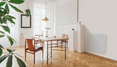 Radiateur électrique 1500W à inertie sèche blanc, Delonghi Dolce Plus