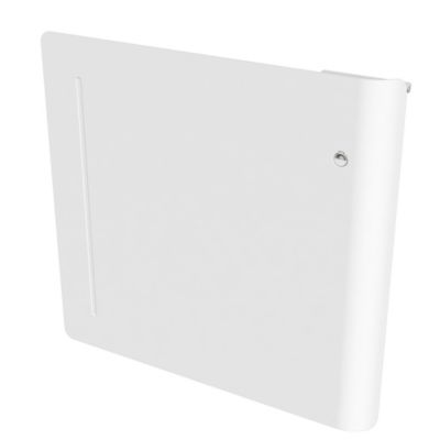 Radiateur électrique 1500W double cœur de chauffe blanc, Carrera Amara