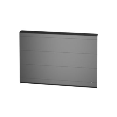 Radiateur électrique 1500W double coeur de chauffe gris - Noirot Radiasoft