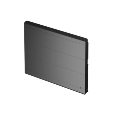 Radiateur électrique 1500W double coeur de chauffe gris - Noirot Radiasoft