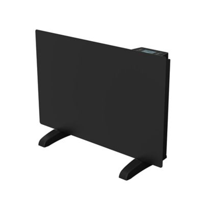 Radiateur électrique 1500W panneau rayonnant noir 15m² HE15FDT