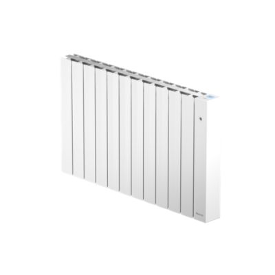 Radiateur électrique 2000W à inertie fluide blanc, Noirot Optiflo