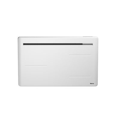 Radiateur électrique 2000W à inertie sèche blanc, Noirot Amaroc