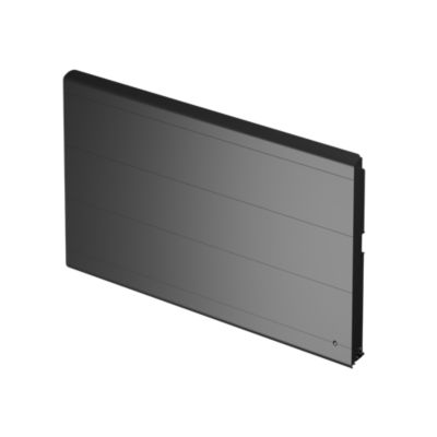 Radiateur électrique 2000W double coeur de chauffe gris - Noirot Radiasoft