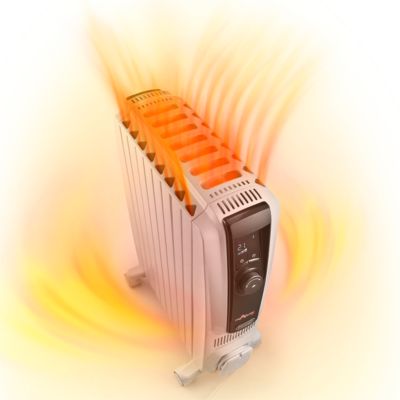 Radiateur électrique à bain d'huile 2500W, De'Longhi
