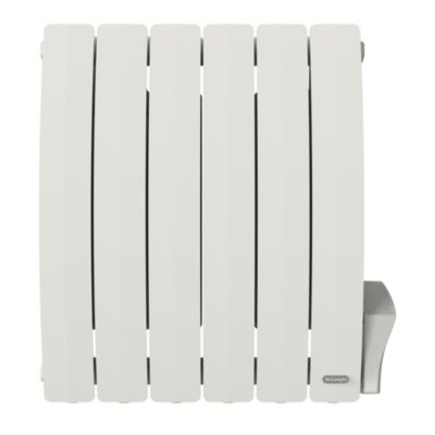 Radiateur électrique à inertie fluide 1000W blanc - Delonghi Pariz