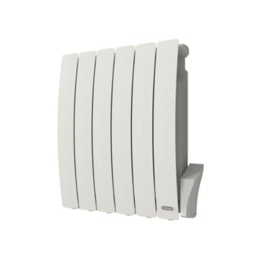 Radiateur électrique à inertie fluide 1000W blanc - Delonghi Pariz