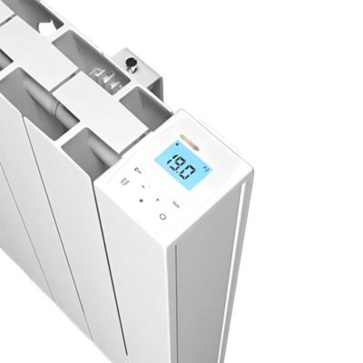 Radiateur électrique à inertie fluide 1000W blanc - Noirot Radiaflo