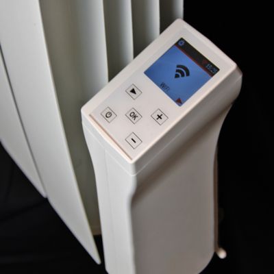 SAUTER Radiateur électrique connecté IPALA vertical 1800W blanc