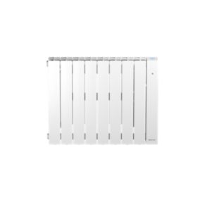 Radiateur électrique à inertie fluide Noirot Optiflo 1500W blanc