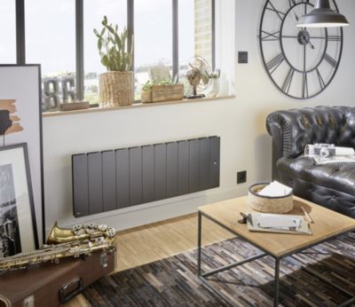 Kalia - radiateur électrique à inertie sèche 1000w blanc bat-ht10pma2