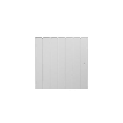 Radiateur électrique à inertie sèche 1000W blanc - Noirot Fontea