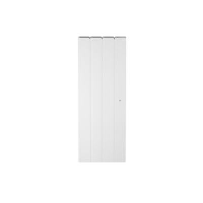 Radiateur électrique à inertie sèche 1000W vertical blanc - Noirot Fontea