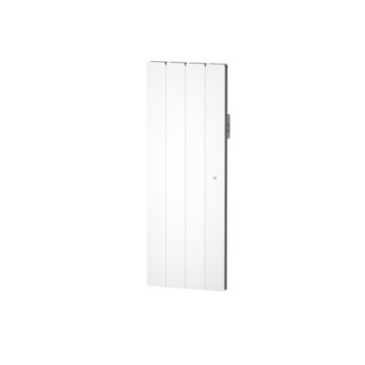 Radiateur électrique à inertie sèche 1000W vertical blanc - Noirot Fontea