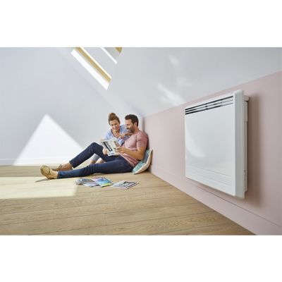 Radiateur électrique à inertie sèche 1500W fonte + film Fidji2