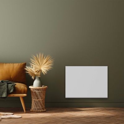 Radiateur électrique à inertie sèche Batimex Paos blanc 1000W