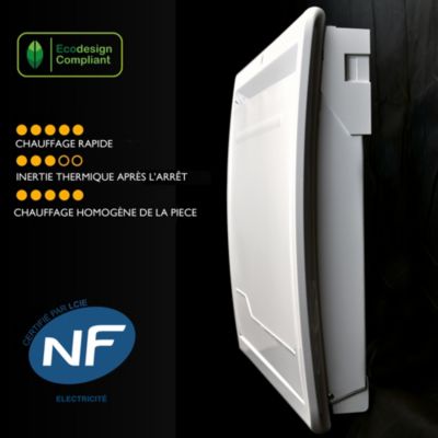 Radiateur électrique à inertie sèche Deltacalor Delicato 2000W