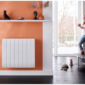 Radiateur électrique à inertie sèche GoodHome Clovelly 1500W