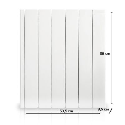 Radiateur électrique à inertie sèche HJM Kiana 1000W
