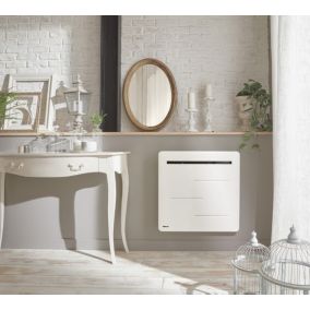 Radiateur électrique à inertie sèche Noirot Amaroc Blanc 2000 W