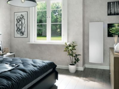 Radiateur électrique à inertie sèche Sauter Tahual vertical 1500W blanc