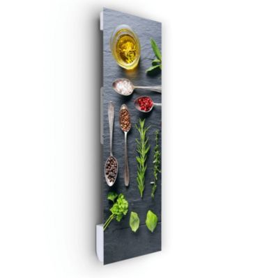 Radiateur électrique à rayonnement avec soufflerie Ilo Fanmix en verre design Ingrédients 1250W