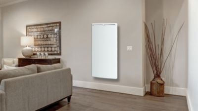 Radiateur électrique céramique Carrera Uno blanc vertical 1500W