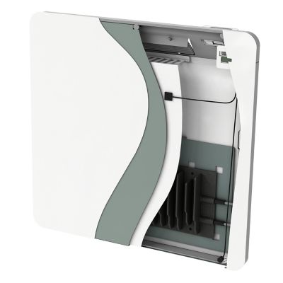 Radiateur électrique connecté 1000W double cœur de chauffe blanc, GoodHome Sondrio