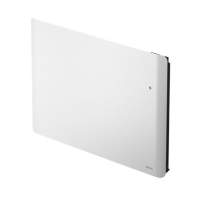 Radiateur électrique connecté 1500W double cœur de chauffe blanc, Noirot Evolution