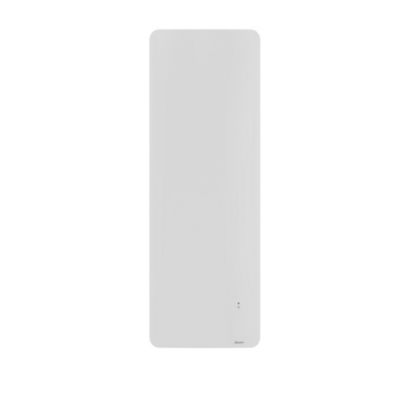 Radiateur électrique connecté 1500W double coeur de chauffe vertical blanc, lumineux - Sauter Hekla
