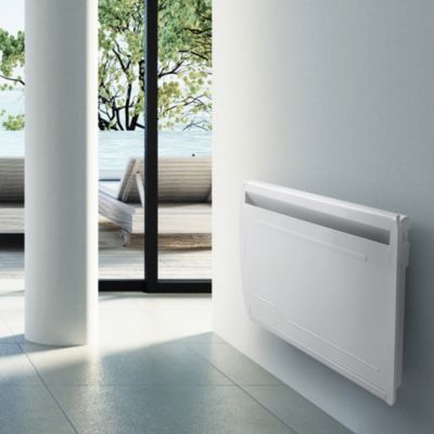 Radiateur électrique connecté double cœur de chauffe 1500W Deltacalor Dolce