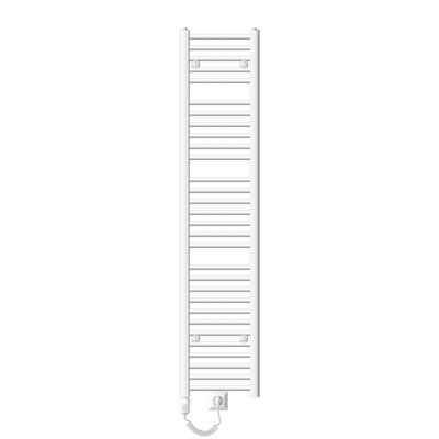 Radiateur Electrique de Salle de Bain Sahara 300x1800 mm Blanc