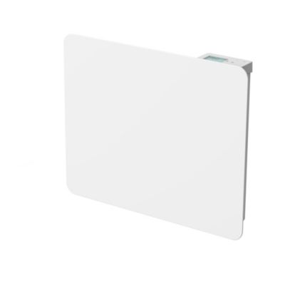 Radiateur électrique connecté 1500W double coeur de chauffe anthracite, lumineux - Sauter Hekla