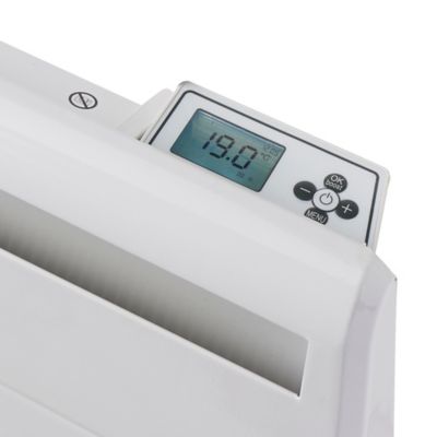 Radiateur électrique double coeur de chauffe 1000W Cisco