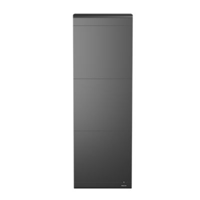 Radiateur électrique double coeur de chauffe 2000W vertical gris - Noirot Radiasoft