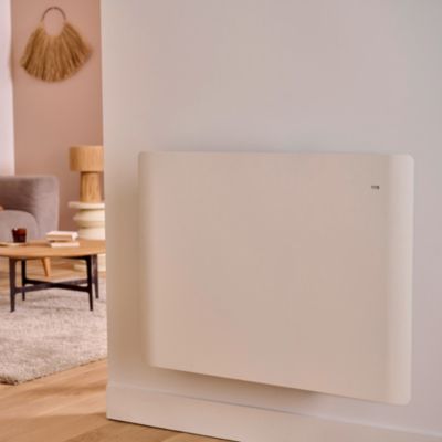 Radiateur électrique double coeur de chauffe GoodHome Sondrio 2 2000W