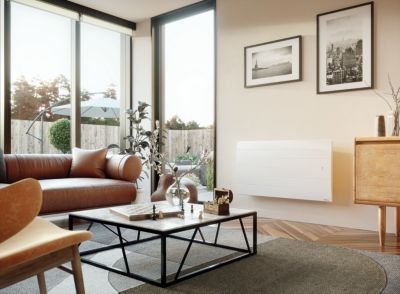 Radiateur électrique double corps de chauffe 2000W horizontal - Sauter Malao Auto